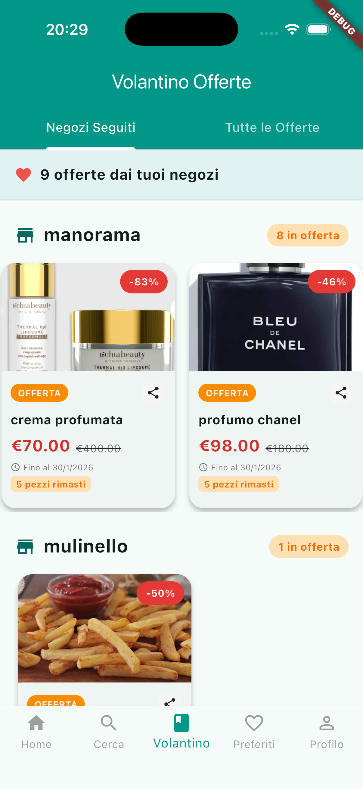 Feed offerte AmaShop